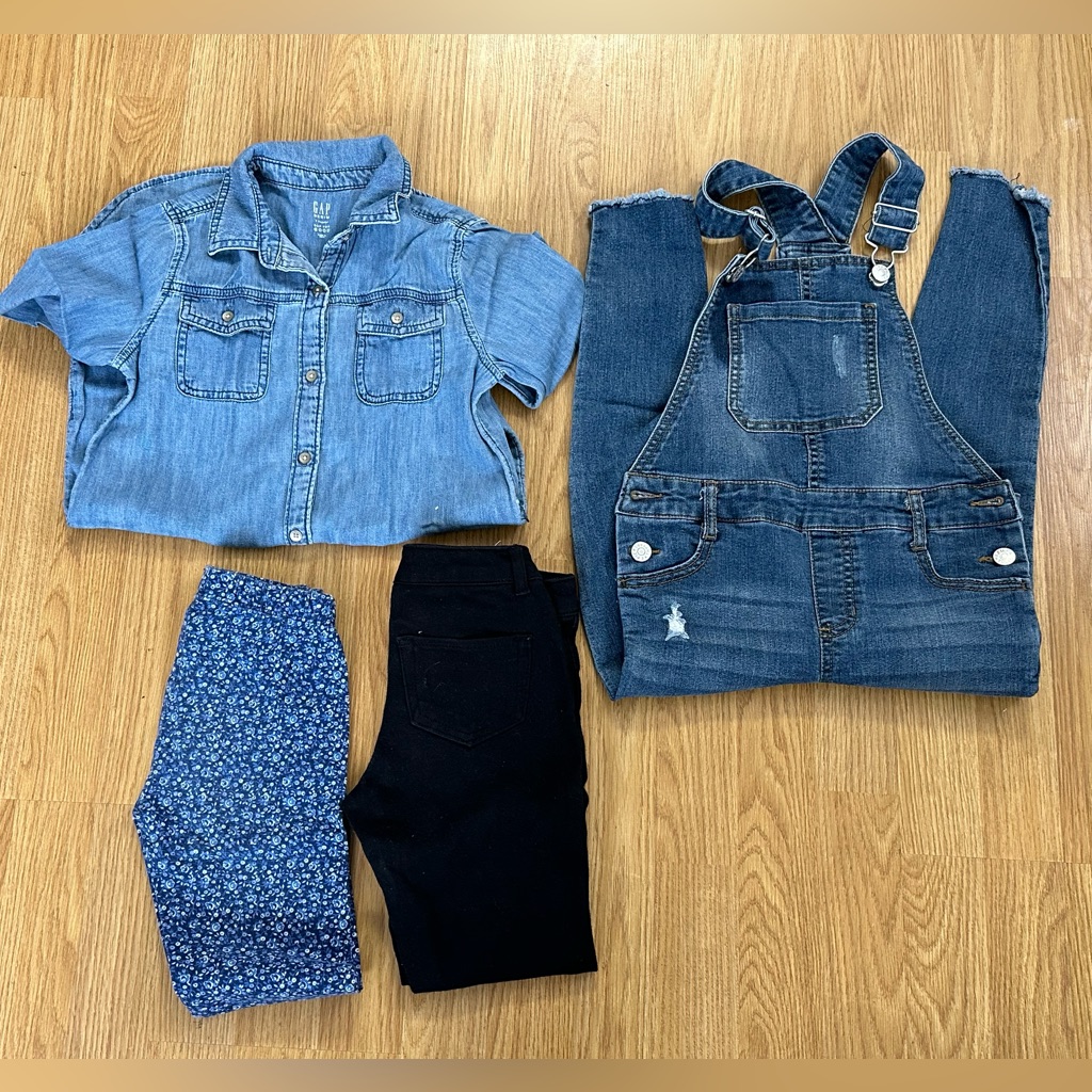 Pre Owned Gap Kids Girls Clothes 4 Pcs Set Size 6-8 Girls